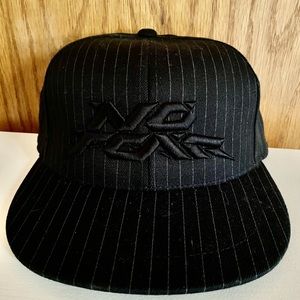 Black pinstripe No Fear hat
